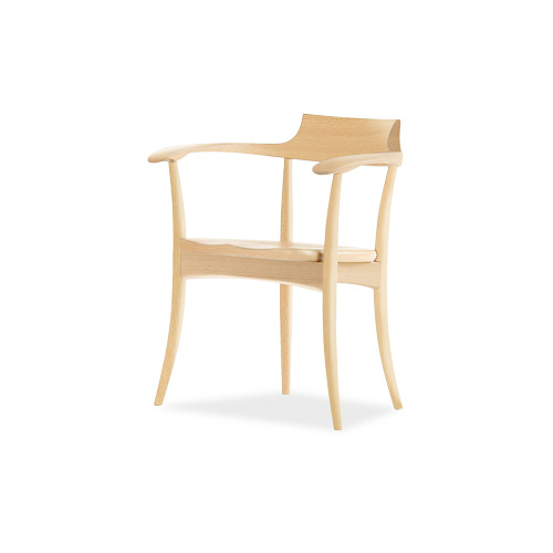 飛騨家具 HIDA 飛騨産業 CRESCENT クレセント アームチェア 板座 国産