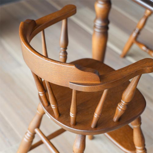 飛騨家具 HIDA 飛騨産業 穂高 ベビーチェア 国産家具 無垢 こども家具