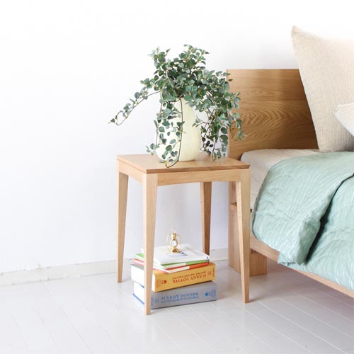 無垢サイドテーブル | 旭川・飛騨・府中などが作る国産家具 | MUKU工房