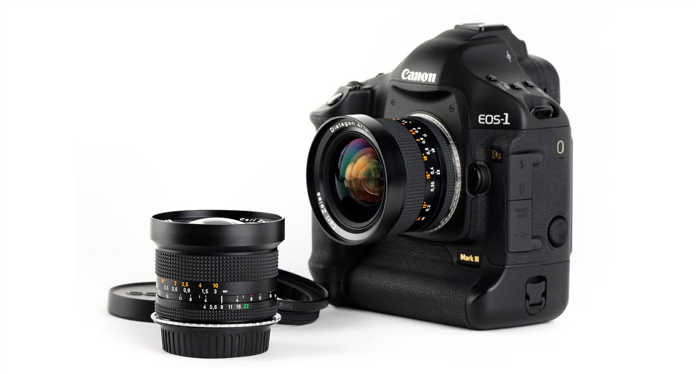 レンズ(単焦点) Contax Zeiss Distagon 18mm f/4 AEG | EF レンズ(単