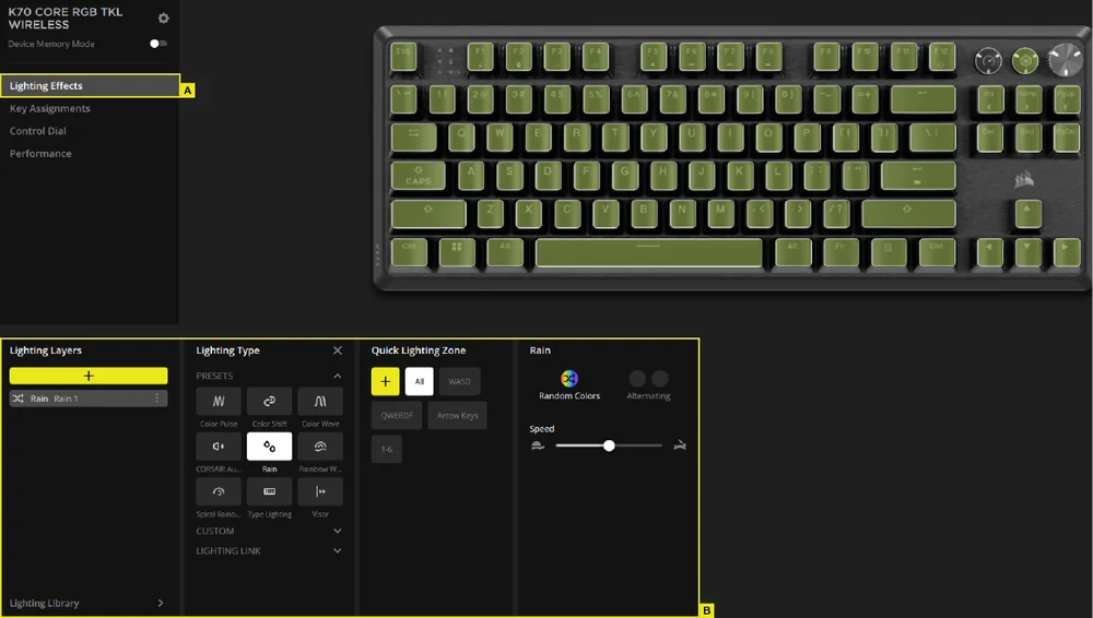 K70 CORE TKL WIRELESS Manual | Quick Start Guide | CORSAIR