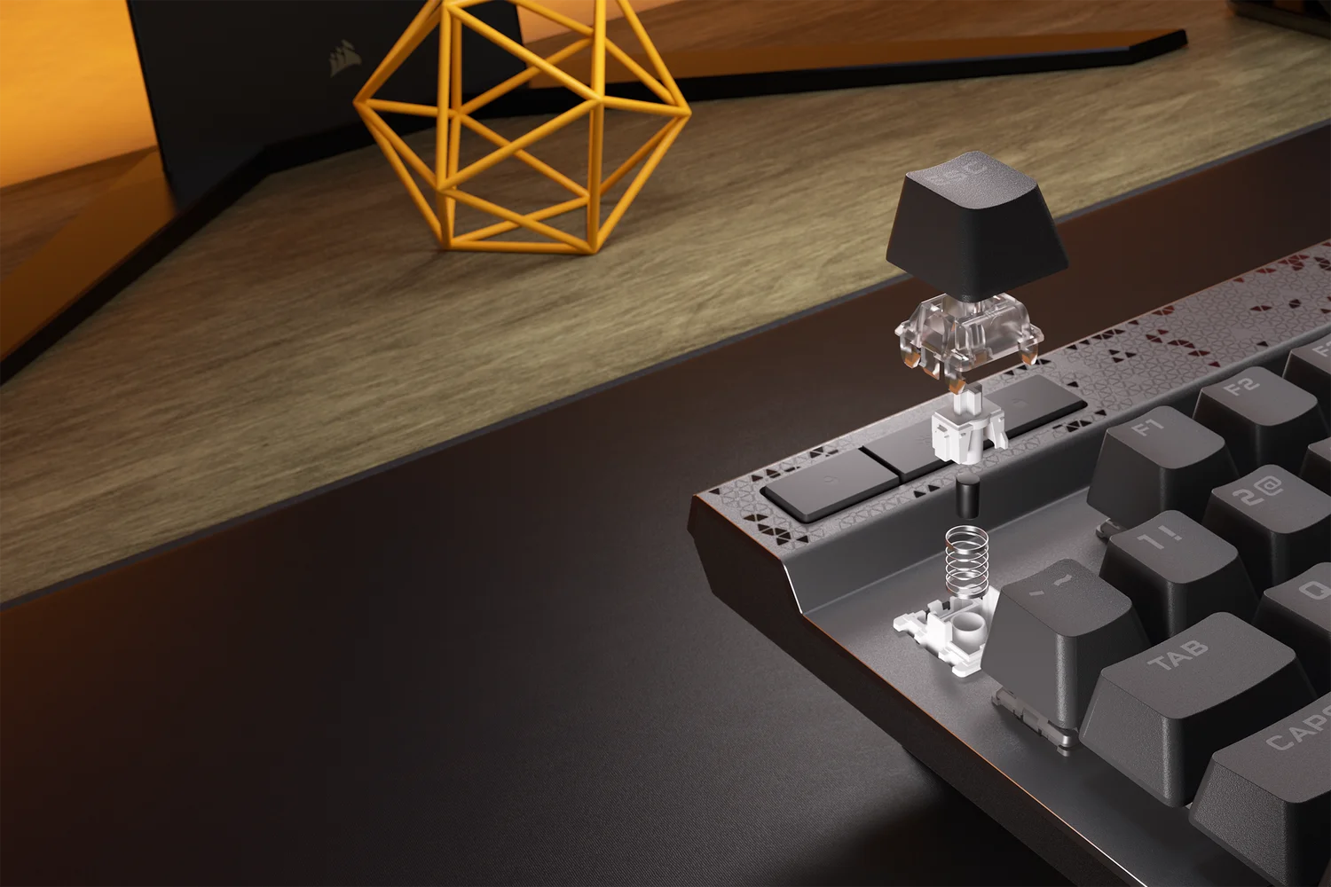 K70 MAXにソフトウェア制御のラピッドトリガーを搭載 | CORSAIR