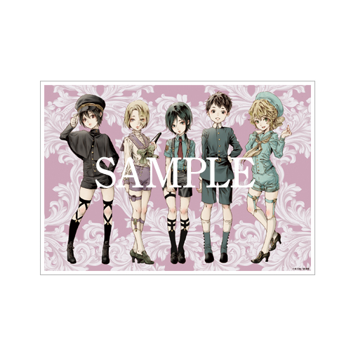 数量限定・直筆サイン入】尚月地「艶漢」／A4判アクリルプレート