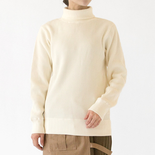 スーパーヘビーワッフル タートルネック／Healthknit（ヘルスニット