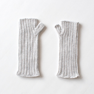 カシミヤリブリストウォーマー／WILLIAM BRUNTON（ウィリアム