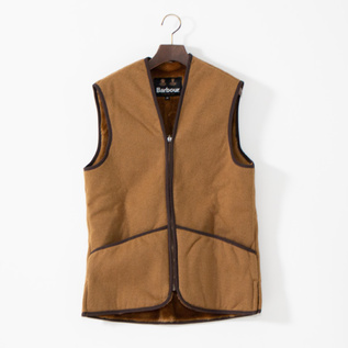 ユニセックス インナーベスト FUR LINER／BARBOUR（バブアー）｜愛着を
