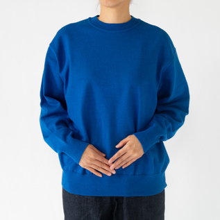 WAVE COTTON KNIT PULLOVER／YONETOMI NEW BASIC / Shop ZUTTO for the