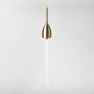 風鈴 スリム ゴールド／能作（のうさく）｜愛着を持ってずっと使いたい