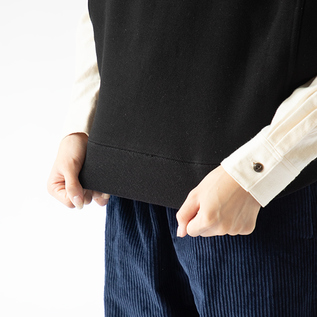 アズマ裏毛クルーネックベスト／HAVERSACK（ハバーサック）｜愛着を