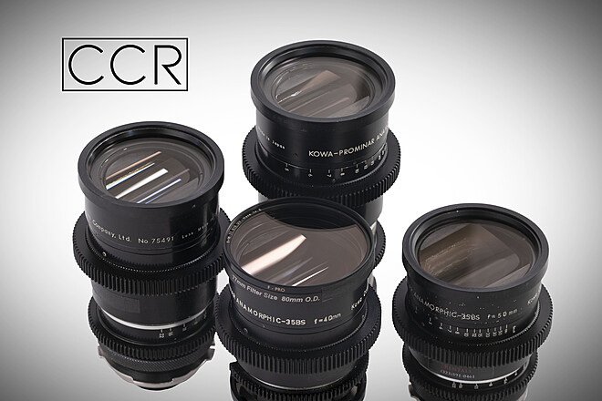 Rent a Kowa Prominar Anamorphic Lens Set, Best Prices | ShareGrid