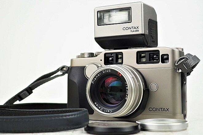 Rent a Contax G2 35mm Film Camera + Zeiss 28mm, 45mm, 90mm + TLA