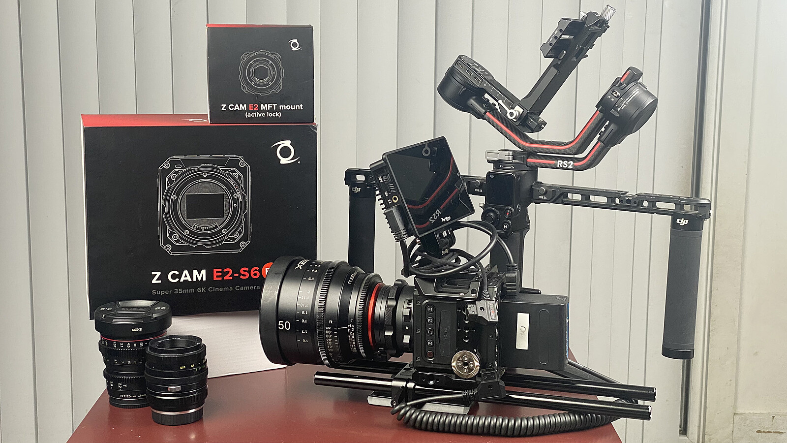 Rent a Z Cam E2-S6 Super 35 6K Cinema Camera + DJI RS2 & More