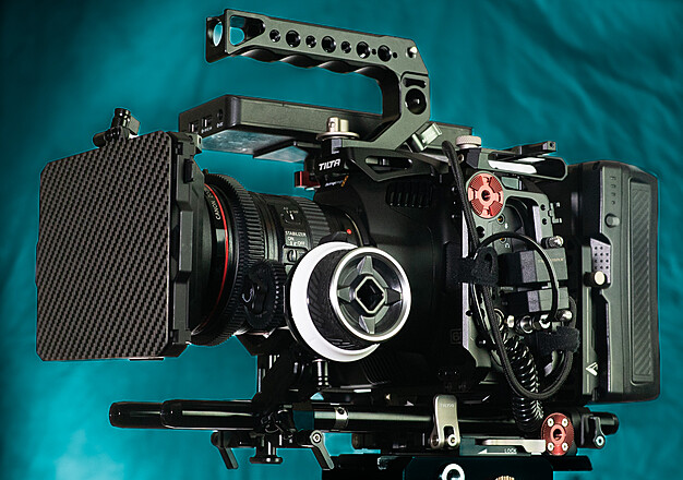 Rent a Blackmagic Design Pocket Cinema Camera 6K Pro Shoulder Rig