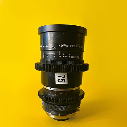 Rent a Kowa Anamorphic Prime Lens Set - 40mm, 50mm, and 75mm, Best