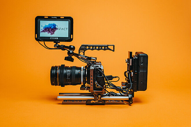 Rent a Blackmagic Pocket Cinema Camera 4K - Complete Kit + Lens