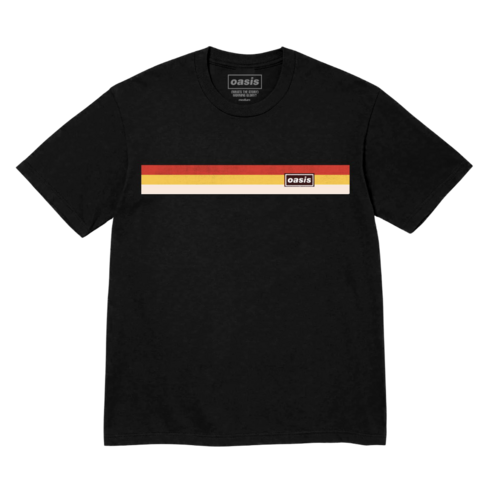 Oasis - Don't Look Back In Anger Stripe Tee. Oasis.