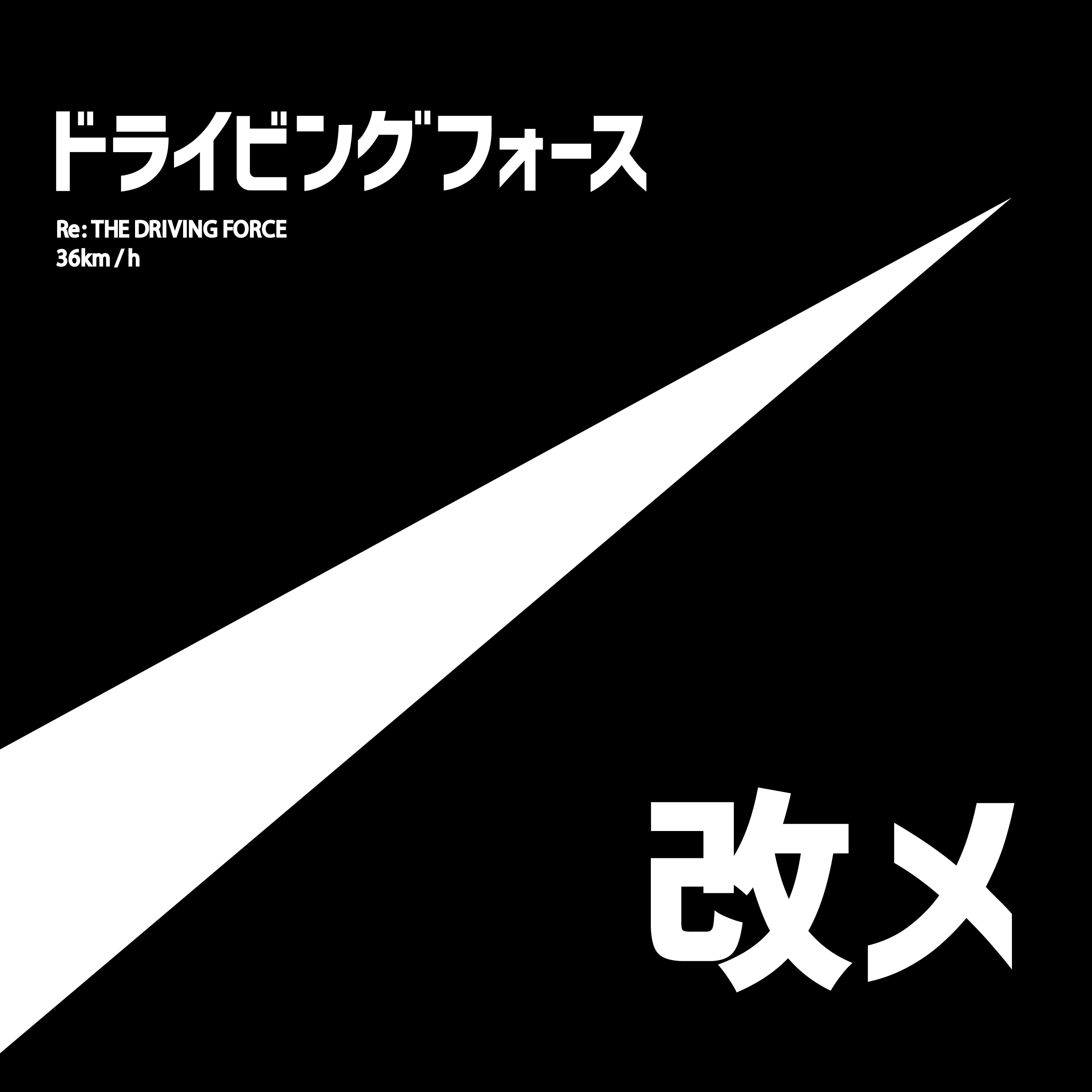 時速36km ドライビングフォース