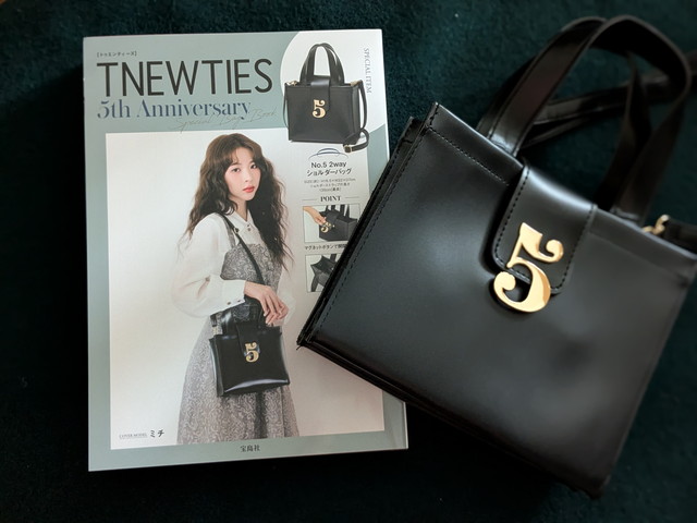 TNEWTIES」5周年記念初ムック本♡高見え2wayバッグが付録になったよ