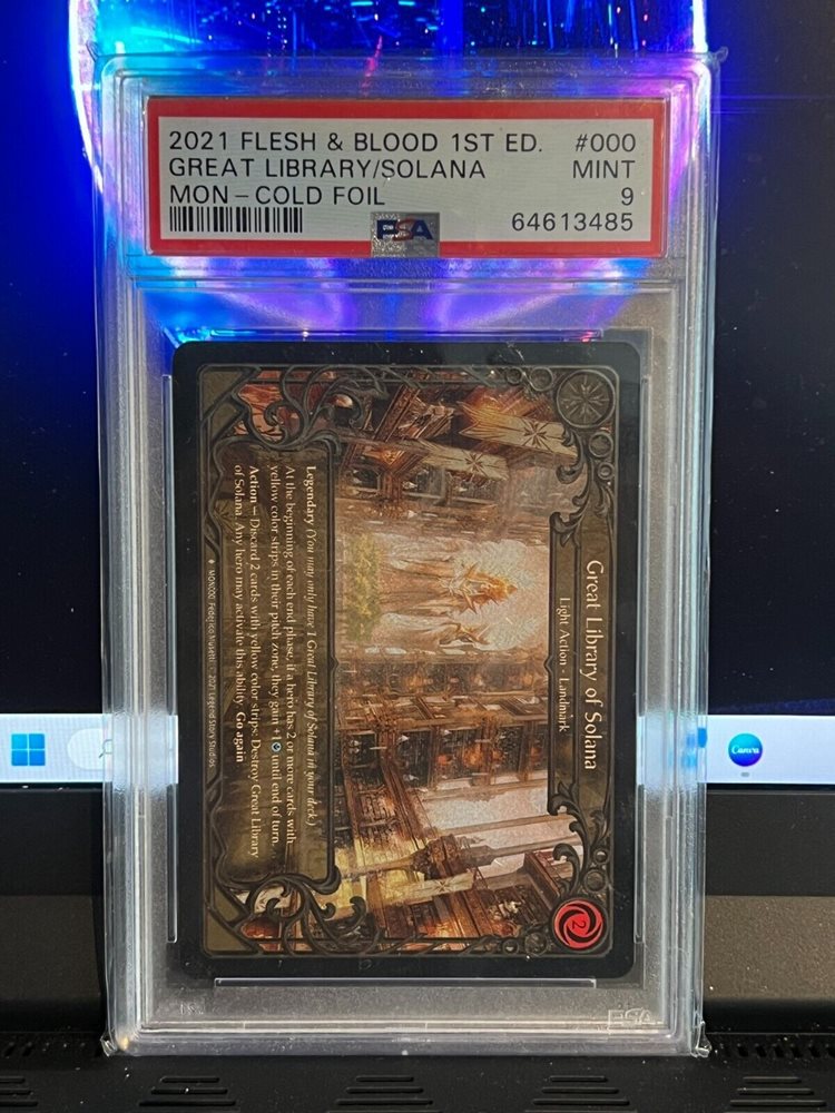 Auction Prices Realized Tcg Cards 2021 FLESH AND BLOOD MONARCH 1ST