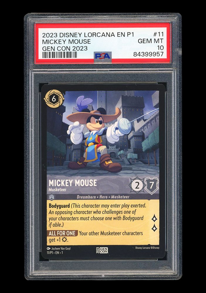 Auction Prices Realized Tcg Cards 2023 DISNEY LORCANA EN P1-PROMO