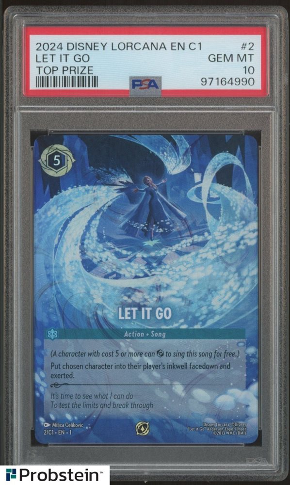 Auction Prices Realized Tcg Cards 2024 DISNEY LORCANA EN C1