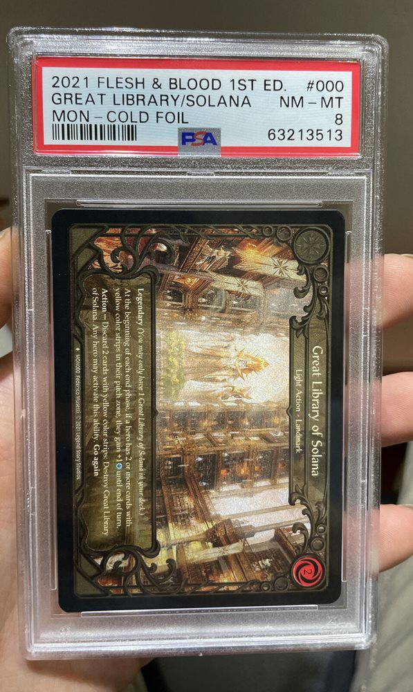Auction Prices Realized Tcg Cards 2021 FLESH AND BLOOD MONARCH 1ST
