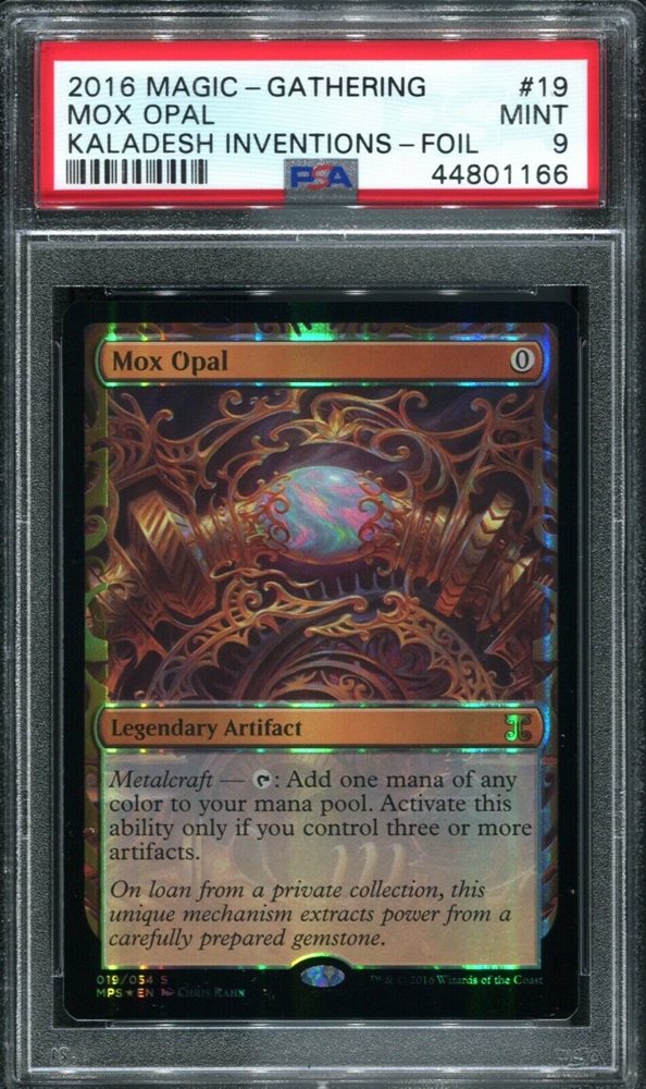 MTG PSA10 オパールのモックス MPS 部分光沢 PSA10 MTG Mox Opal 英語