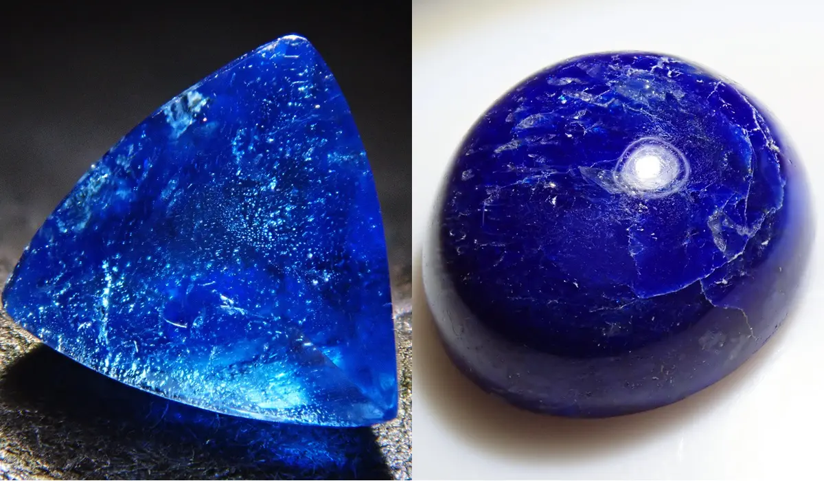 天藍石ラズーライト（ラズライト）ってどんな宝石？青金石と何が違う