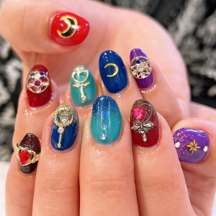 セーラームーンネイル｜Nailsalon Julius luna所属・Juliusluna FUZUKI
