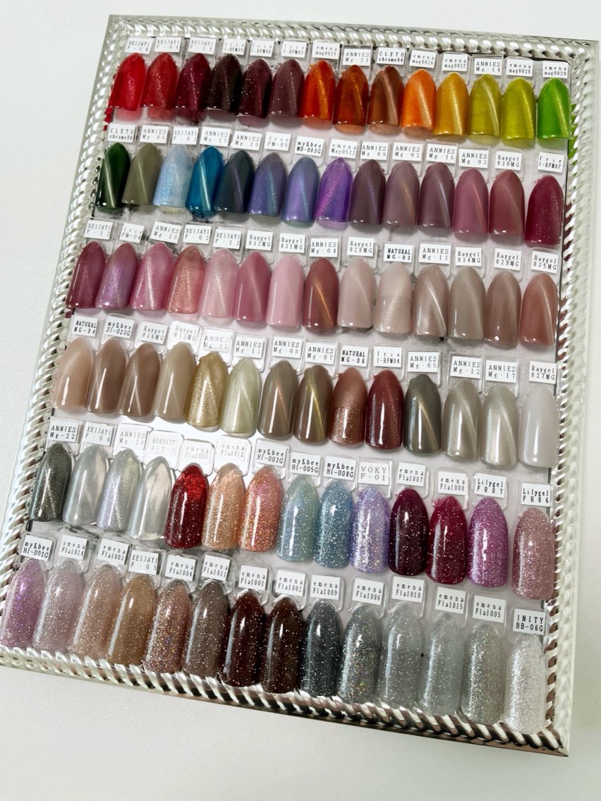 YEDING 36色マグネットカラー ネイルカラー カラーチャート YEDING 36