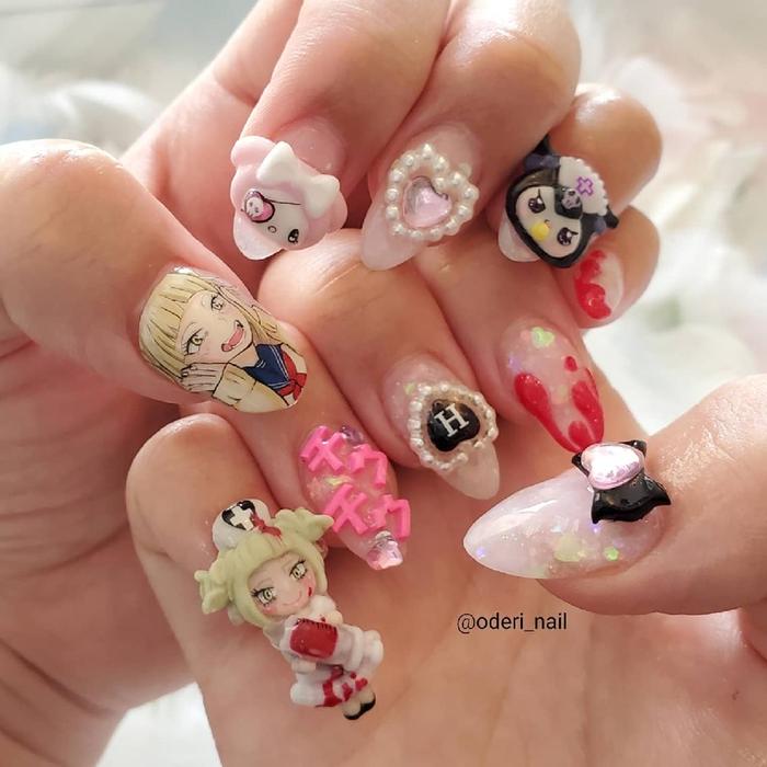 ネイルパーツオーダー受け付け中 受付ページ3D ネイルパーツ オーダー