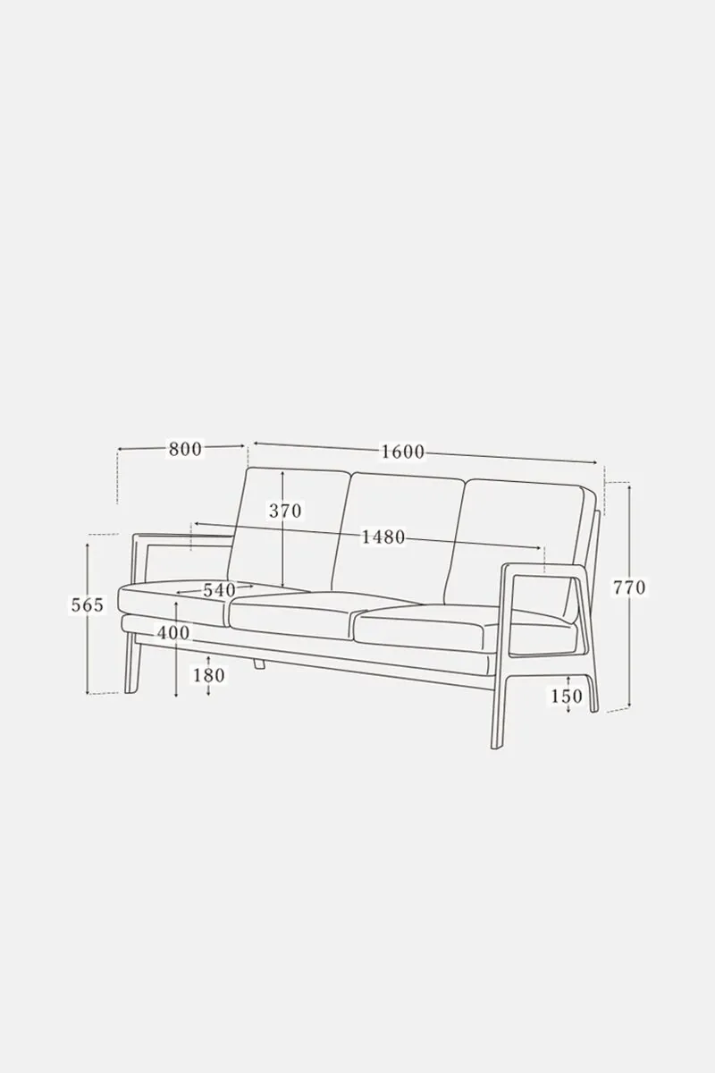 MOMO NATURAL | モモ ナチュラル - オフィシャルサイト MOSS SOFA | 3P