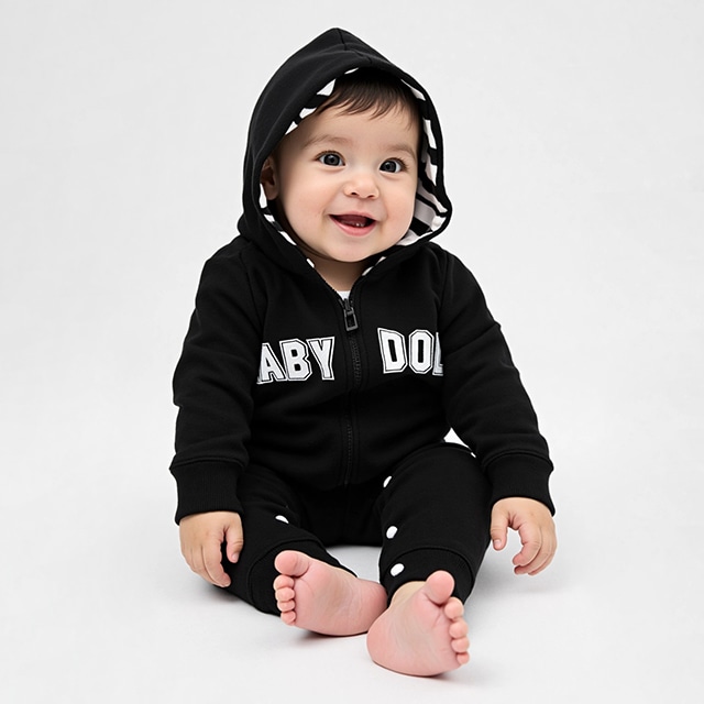 2/2～50%OFF SALE アーチラメロゴアニマルロンパース 0858B(70cm