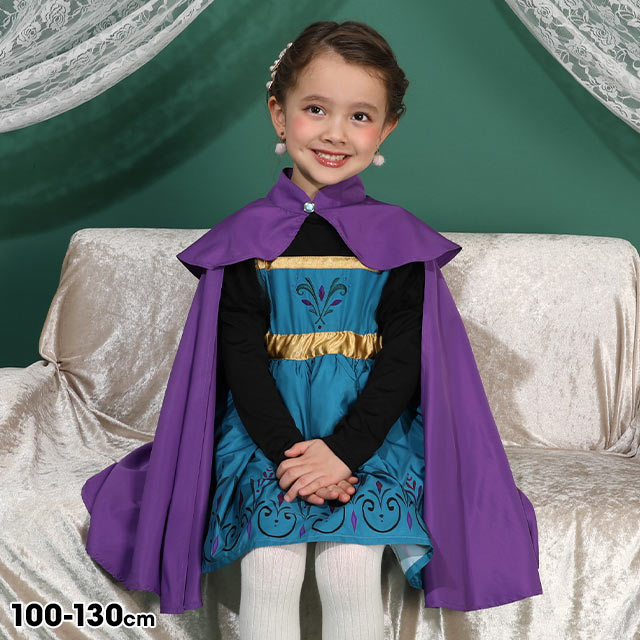 2/4再販 ディズニー エルサ戴冠式なりきるドレスワンピース 1295K