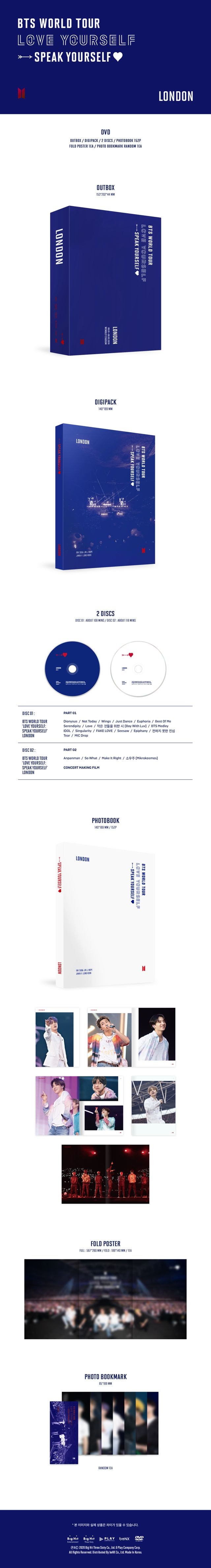 BTS - LOVE YOURSELF: SPEAK YOURSELF TOUR (IN LONDON)