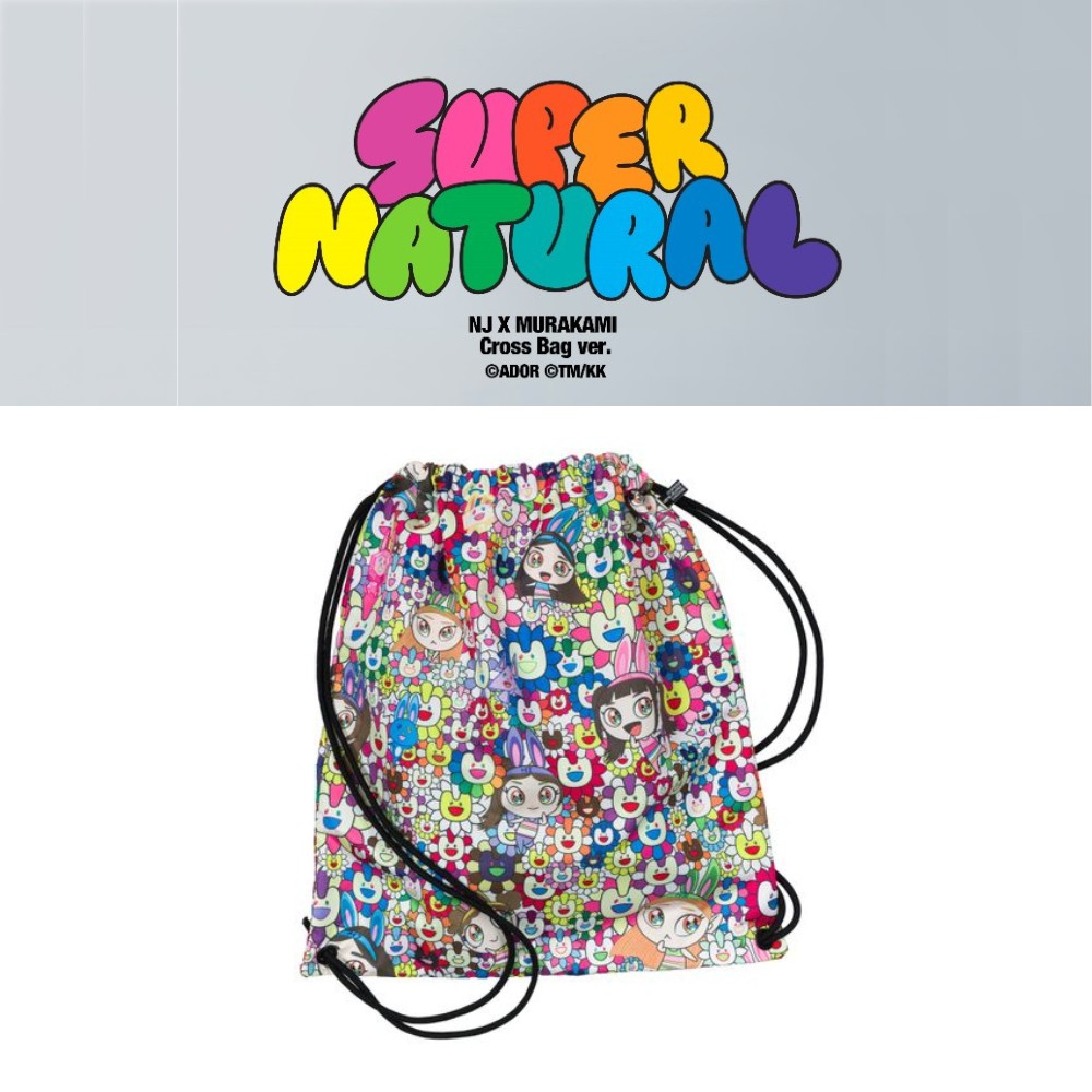 NewJeans - [Supernatural] (NJ X MURAKAMI) (Drawstring Bag Ver.) (CD)