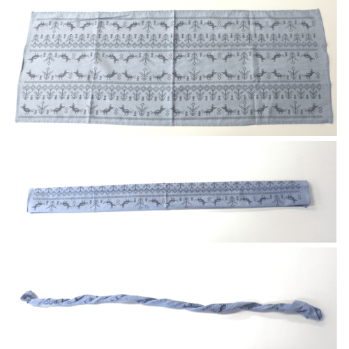 手ぬぐいや2色のはちまきで作るねじりはちまきの作り方｜運動会キング