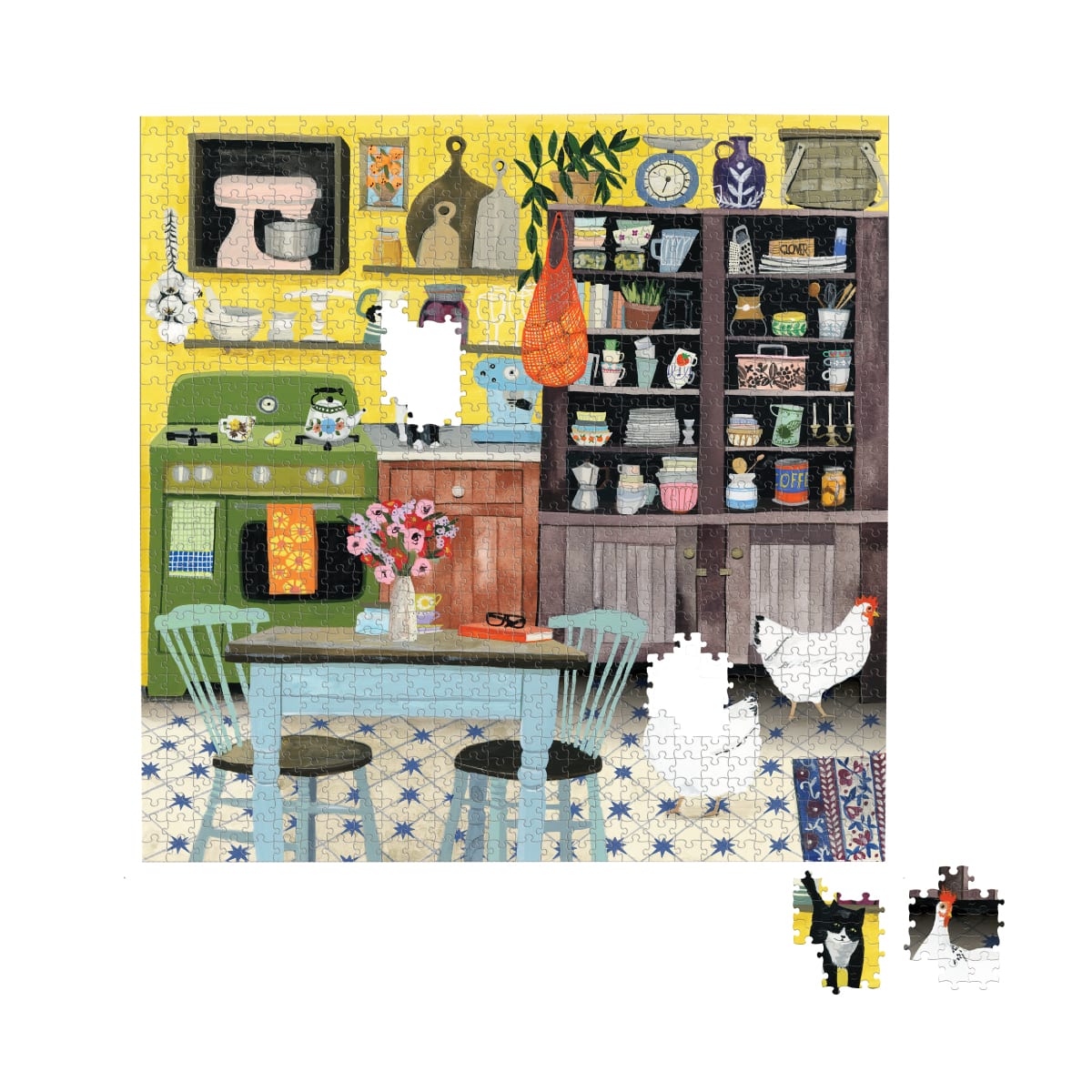 1000ピースパズル イエローキッチン: ボーネルンド オンラインショップ
