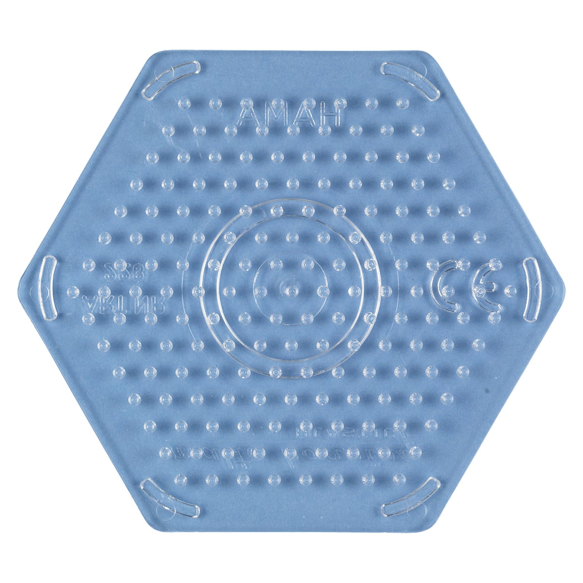 ハマビーズ ボードS 六角形（透明）: バリエーション表示 ボーネルンド