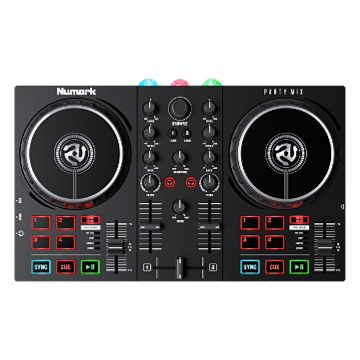 Numark Party Mix Live DJ Controller with Lights and Speakers