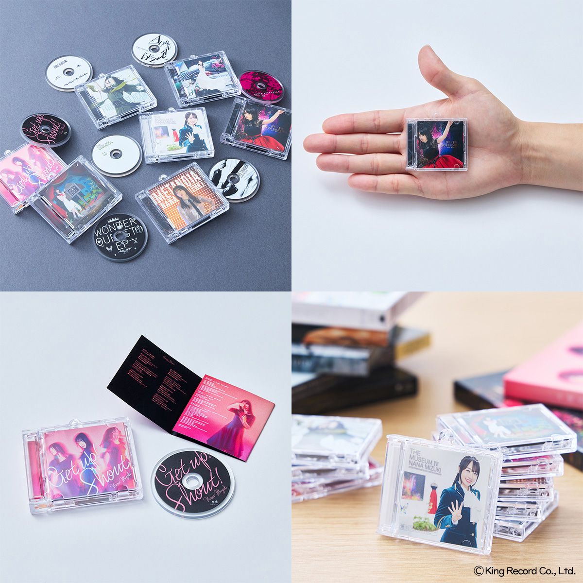 水樹奈々「THE MUSEUM Ⅳ」Pokecha（ポケチャ）～ミニチュアCD