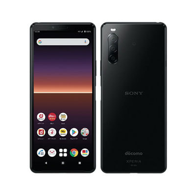 SIMロック解除済】docomo Xperia10 II SO-41A Black|中古