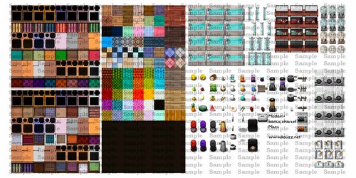 モダンインテリアタイルセット for VX Ace – KOMODO Plaza (JP)