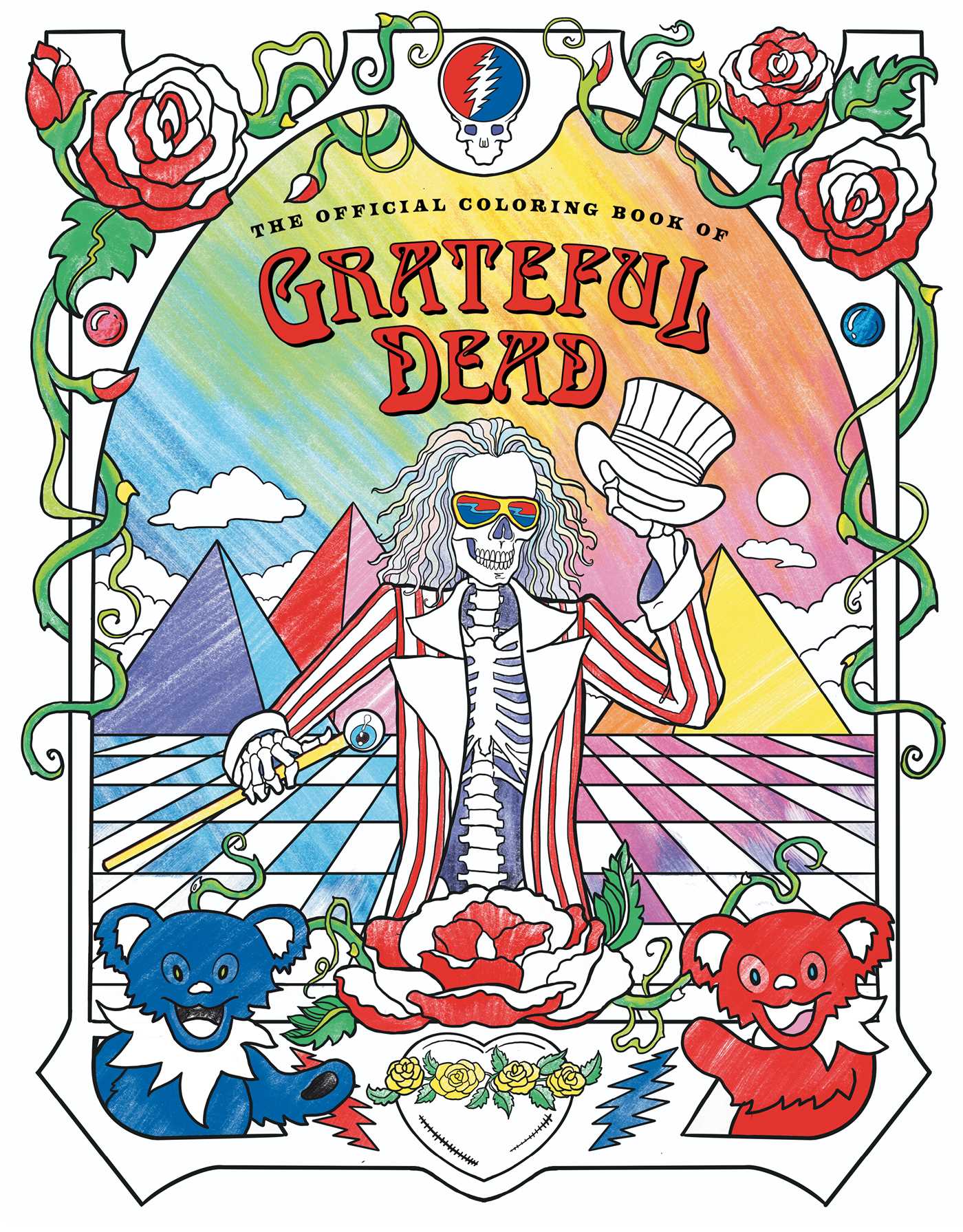 The Official Coloring Book of Grateful Dead | Book by Erin Cadigan