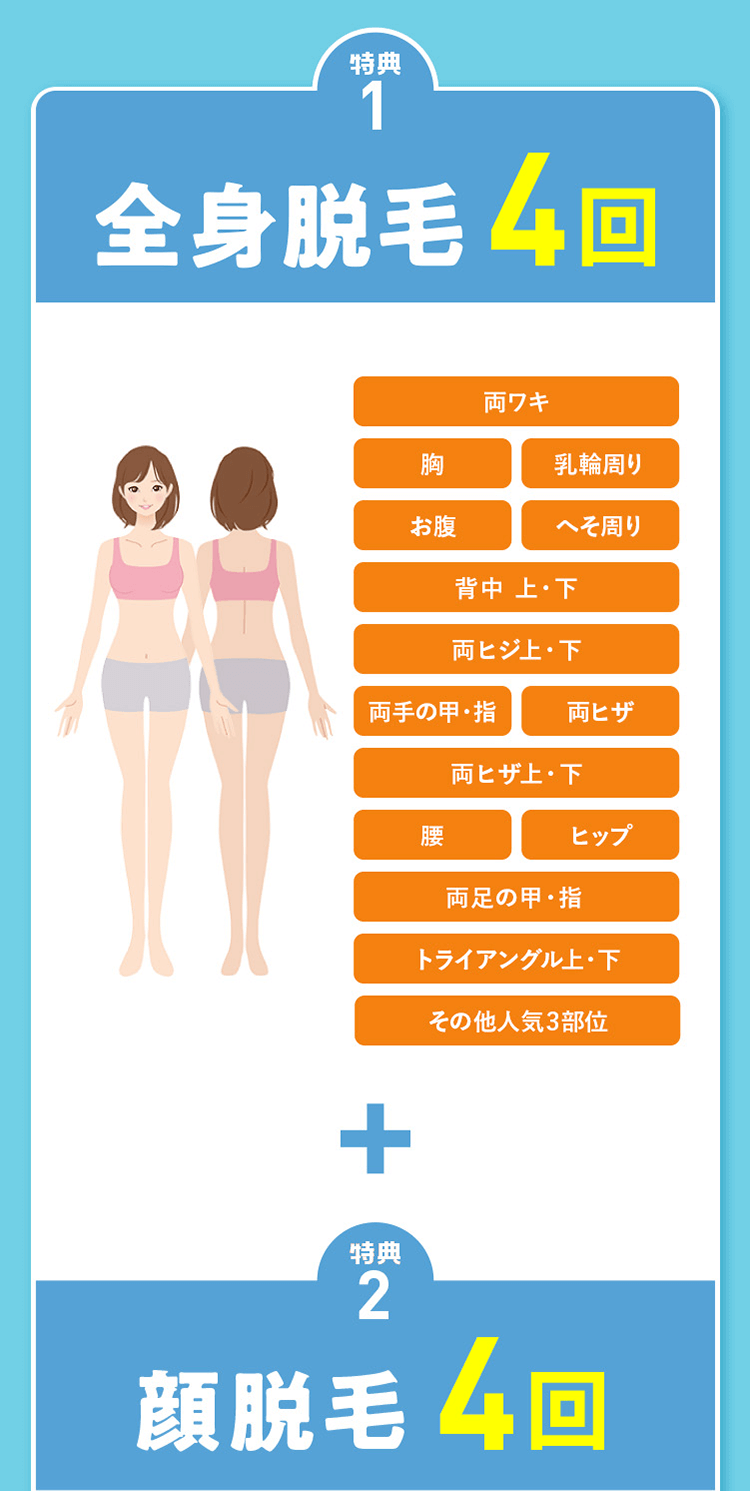 ミュゼ】美容の秋！全身スキンケア応援特別セール！全身脱毛から