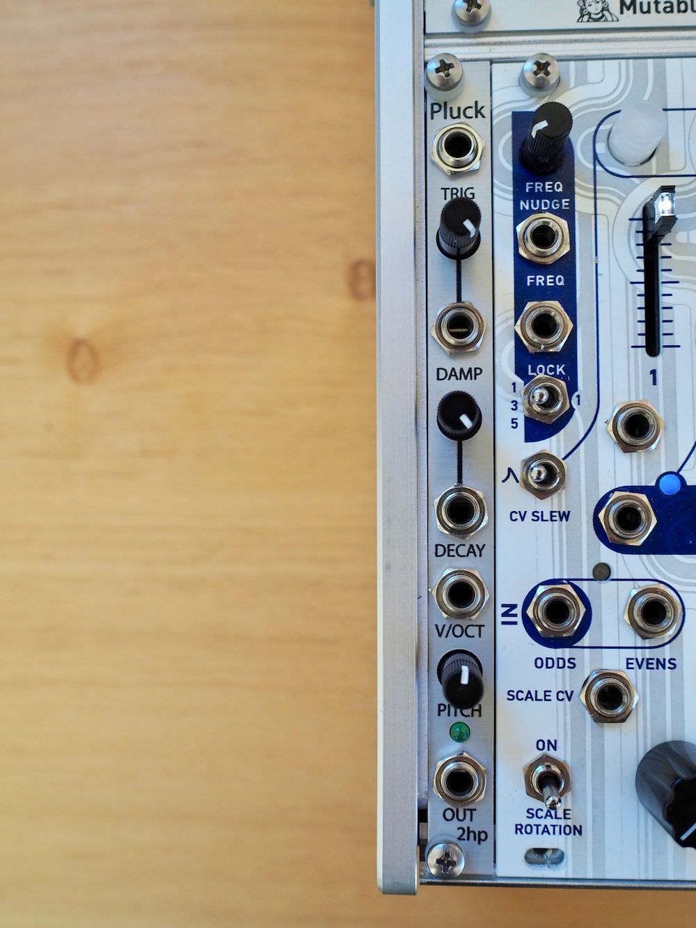Review: 2HP Pluck Eurorack Module