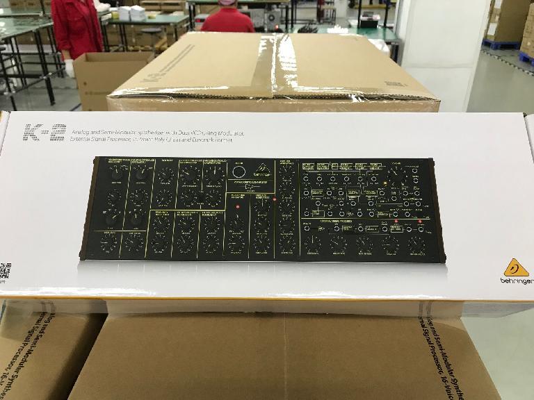 Behringer K-2, Korg MS-20 Clone Desktop Synth, Now Ready To Ship