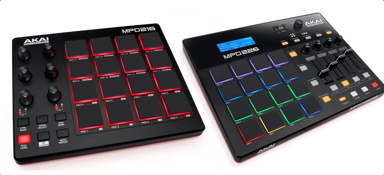Review: Akai Pro MPD218 & MPD226