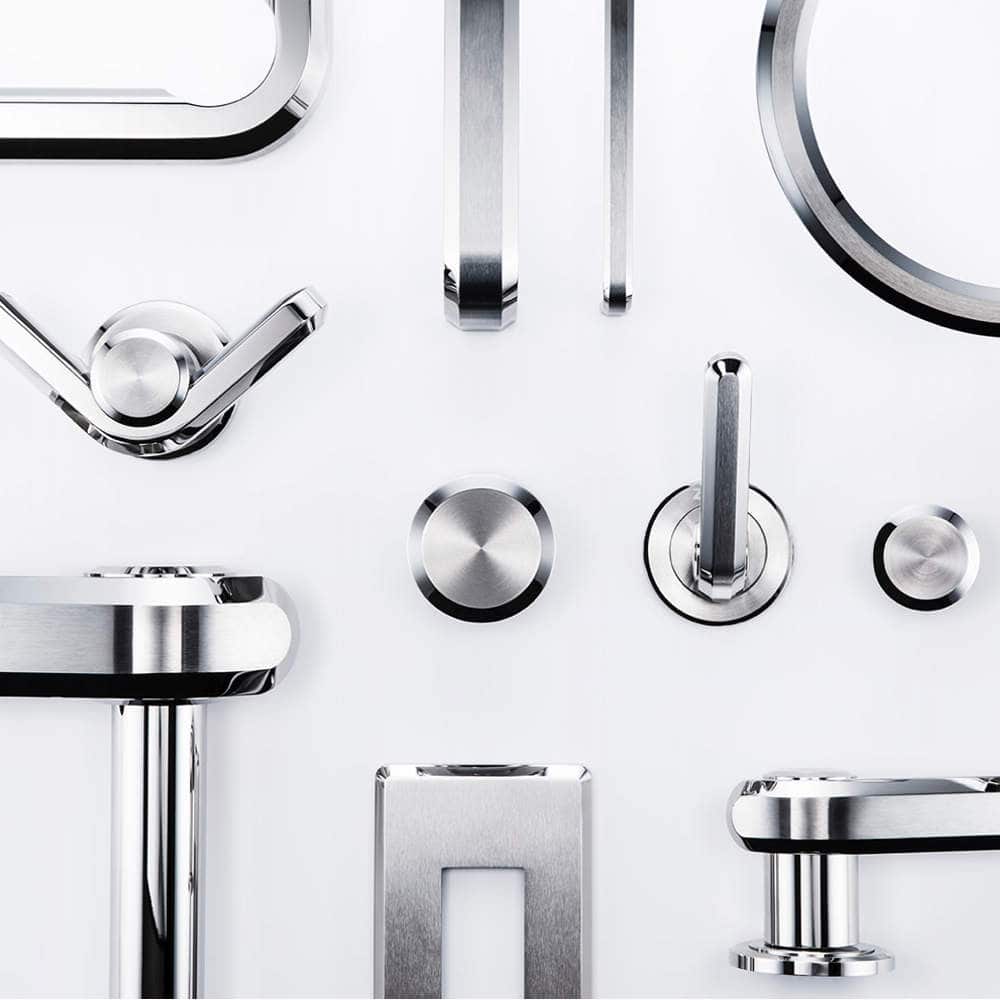 ステンレス ドアハンドル ZL-1506型 【スガツネ工業】