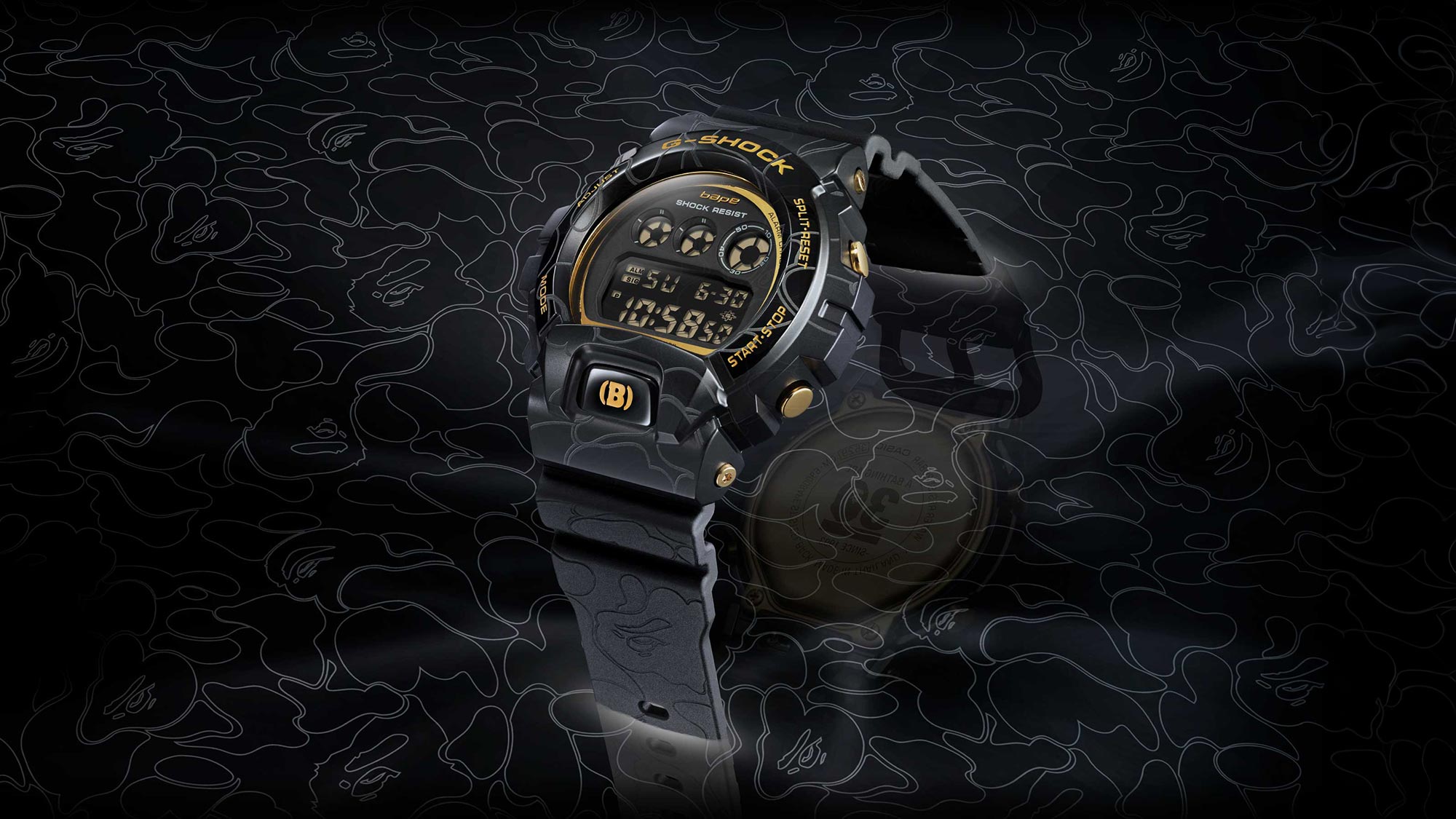 Casio Celebrates 30 Years Of BAPE With G-Shock BAPE 30th